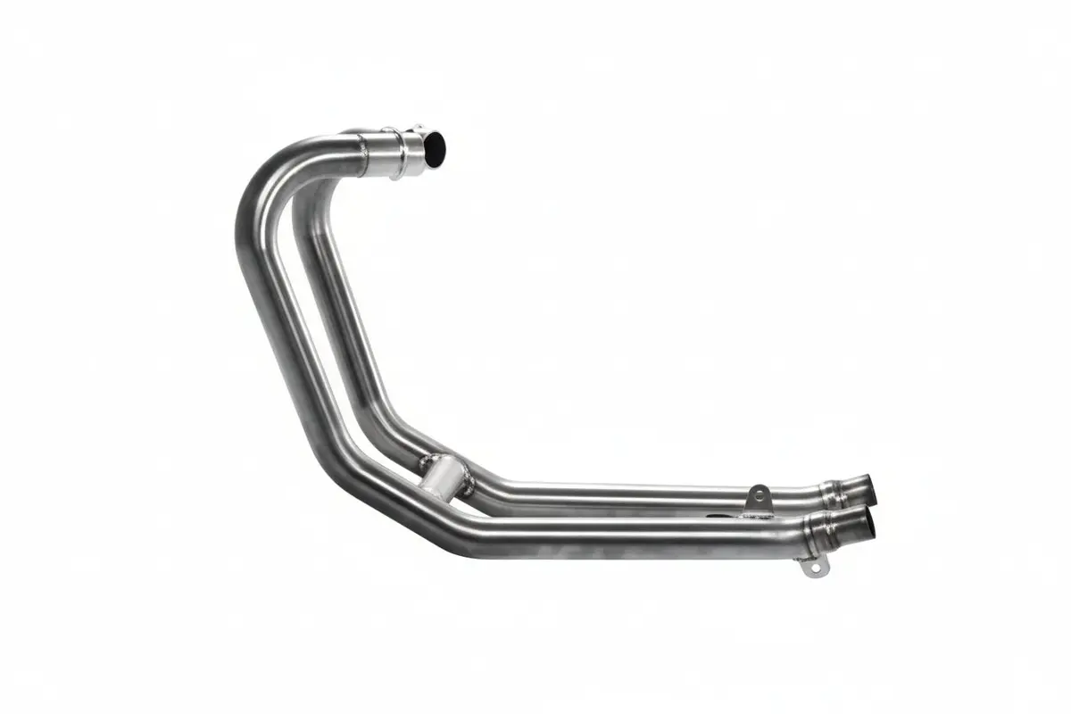 In Stock Arrow  71664Mi Triumph Thruxton/Speed Twin 1200/1200R Stainless Steel Coll. Without Cat For Original And Arrow Silencers 1