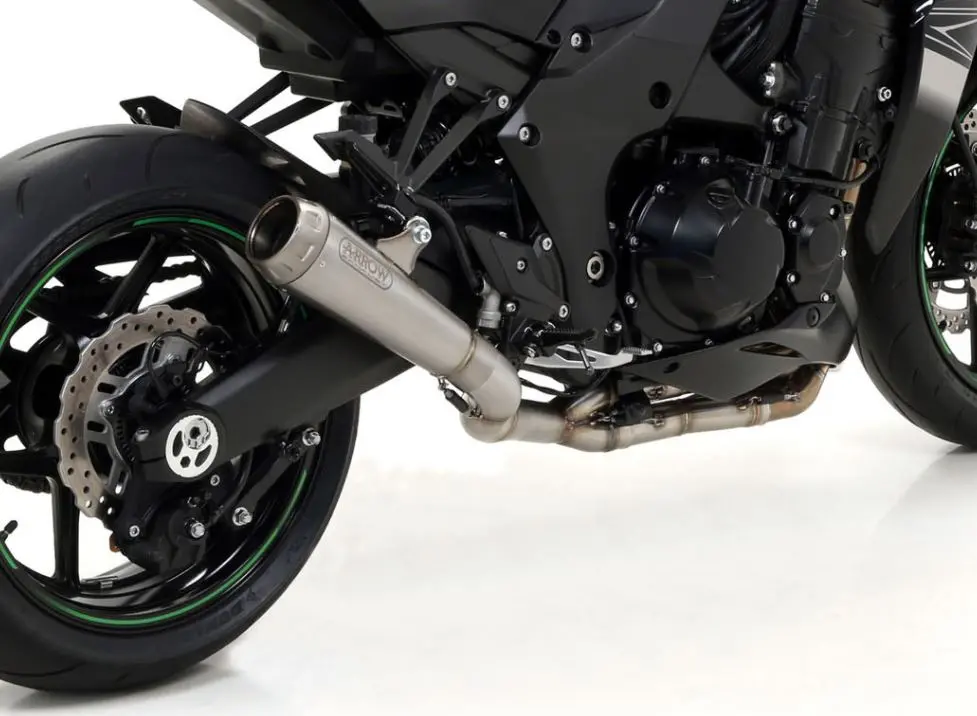 71755Pri  Arrow Pro-Race Exhausts, Nichrome For Kawasaki Z1000 2017-2024 1