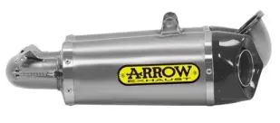 Arrow Ducati 1299 Panigale '15 Homologated Titanium Works Lh+Rh Silencers With Carbon End Cap For Original Collectors 71839Pk 1