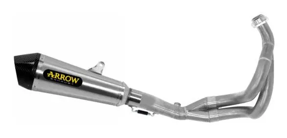 Arrow X-Kone Full Exhaust, Nichrome For Kawasaki Z650 2021-2024  71937Xkiw 1