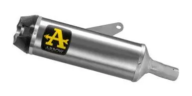 Arrow Indy-Race Slip-On Exhaust, Titanium For Kawasaki Z400/Ninja 400 2023/500 2024 71950Pk 1