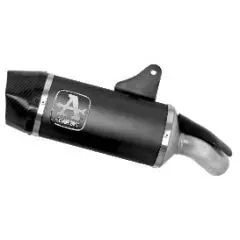 71953Akn  Arrow Indy Race Slip-On Exhaust, Dark For Moto Guzzi V100 Mandello 23-25 1