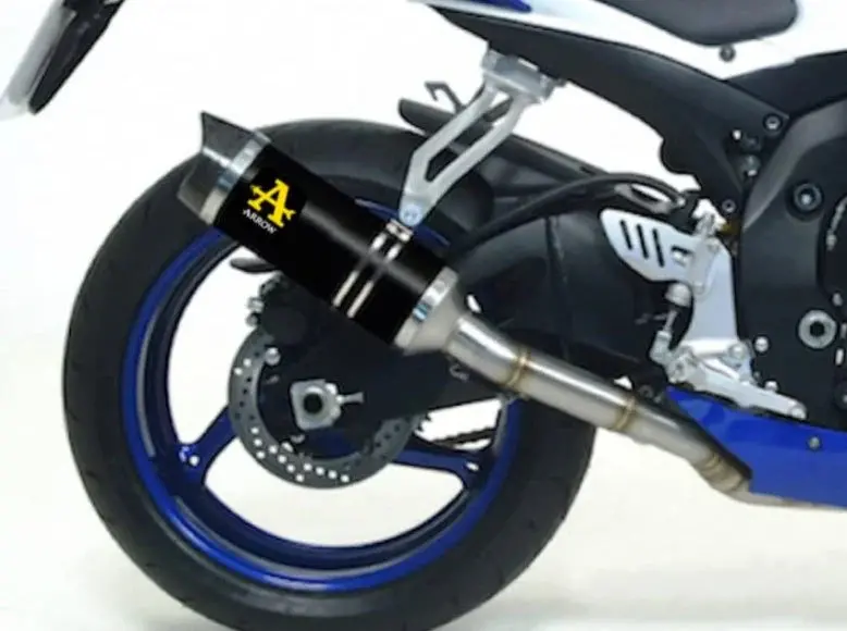 Arrow Suzuki Gsx-R 600/750 '08/10 Homologated Aluminium Dark Thunder Silencer With Carbon End Cap 71729Akn 1
