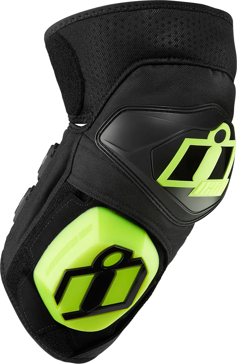 Icon Cloverleaf 2 Knee Pads Ce - Black - S-Xl 2704-0567 1