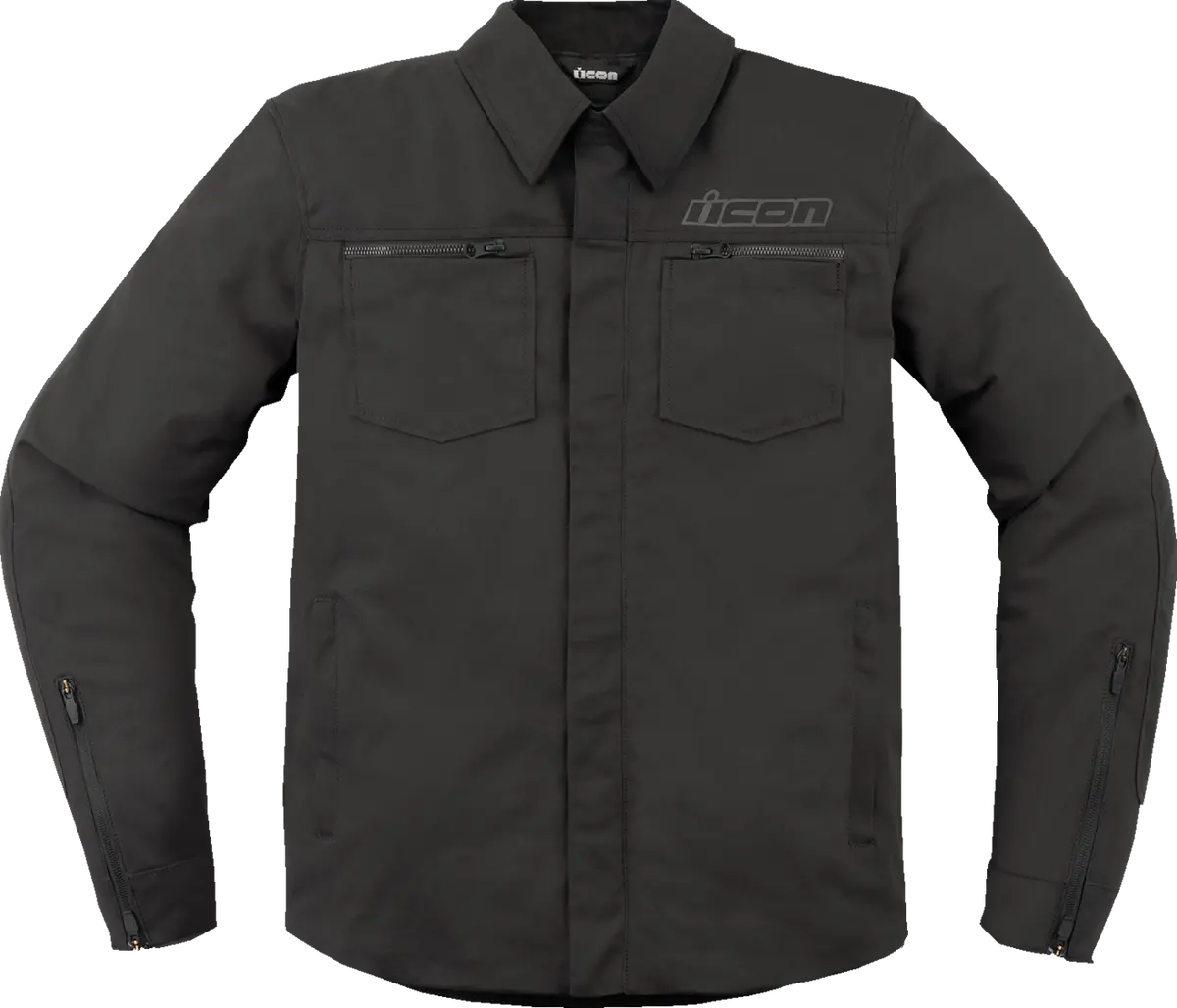 Icon Upstate Canvas Ce Jacket - Black - 2Xl 2820-6239 1