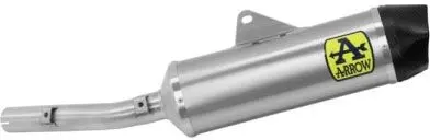 Arrow Yamaha Tenere  700 2019-2024 Homologated Indy Race Tit. Exhaust With Welded Linkpipe And Carby Endcap For Original Collectors 72626Pk 1