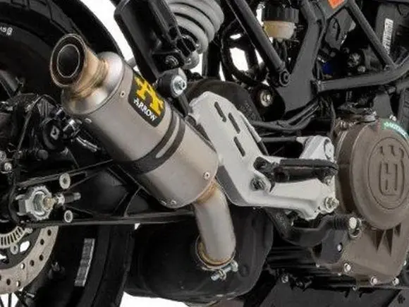 Arrow Husqvarna Svartpilen 401 '20 Homologated Titanium Gp2 Exhaust With Welded Link Pipe 72631Gp 1