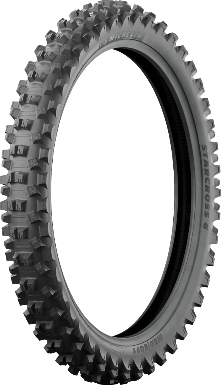 Michelin Tire - Starcross 6 Medium Soft - Front - 80/100-21 - 51M 72079 1