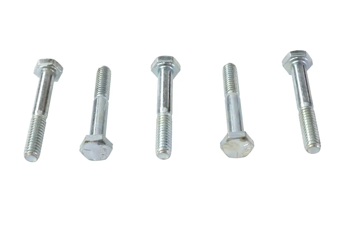 Hex Cap Bolts Zinc 1/4 Inch X 1-3/4 Inch - V-Twin Mfg. 1