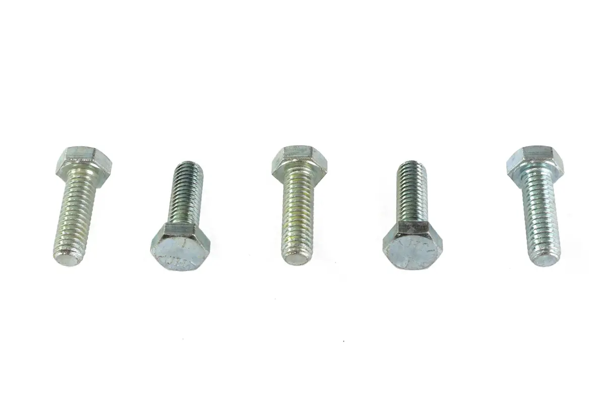 Hex Cap Bolts Zinc 5/16 Inch X 1 Inch - V-Twin Mfg. 1