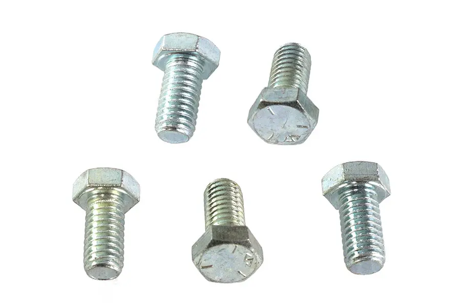 Hex Cap Bolts Zinc 3/8 Inch X 3/4 Inch - V-Twin Mfg. 1