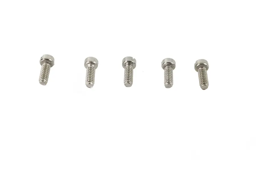 Fillister Head Screws 6-32 X 3/8 Inch Zinc - V-Twin Mfg. 1