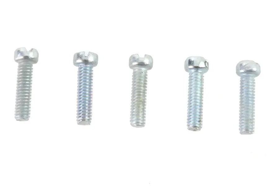 Fillister Head Screws 8-32 X 5/8 Inch Zinc - V-Twin Mfg. 1
