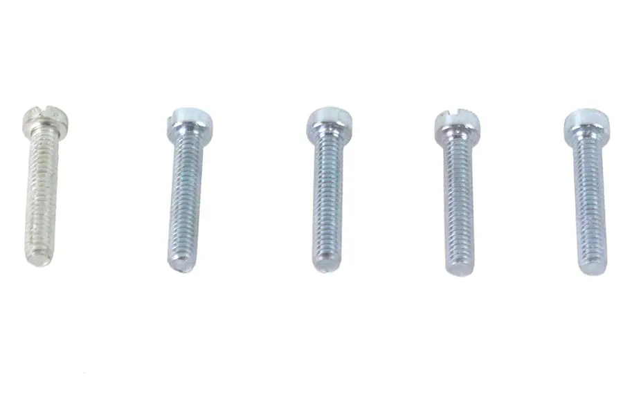 Fillister Head Screws 8-32 X 7/8 Inch Zinc - V-Twin Mfg. 1