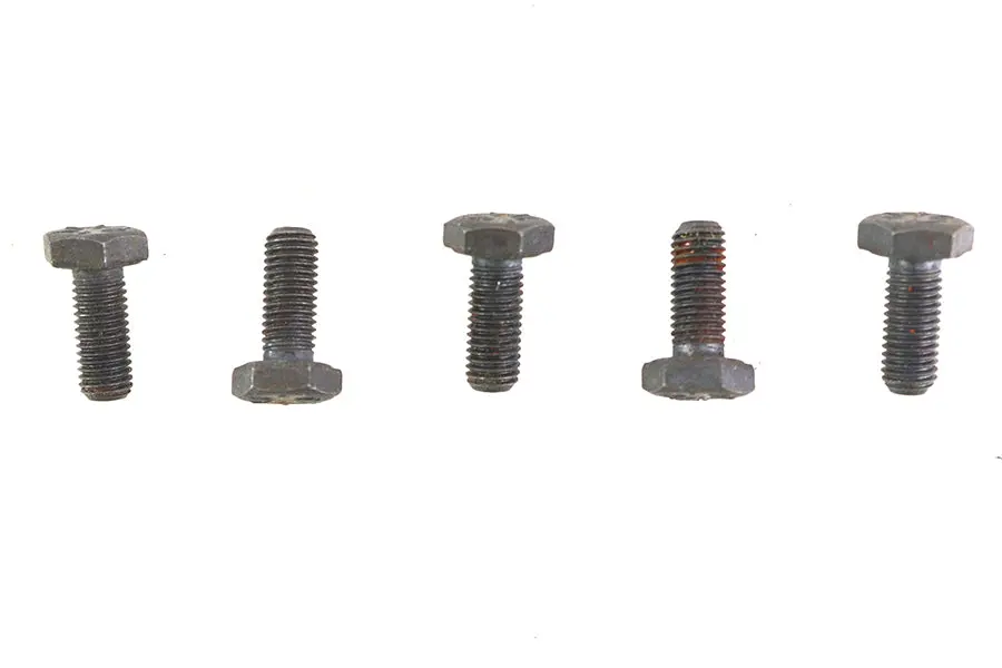 Black Hex Cap Bolts 1/4 Inch-20 X 3/8 Inch - V-Twin Mfg. 1
