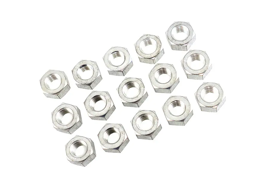 5/16 Inch-24 Motor Case Stud Nut Set Cadmium - V-Twin Mfg. 1