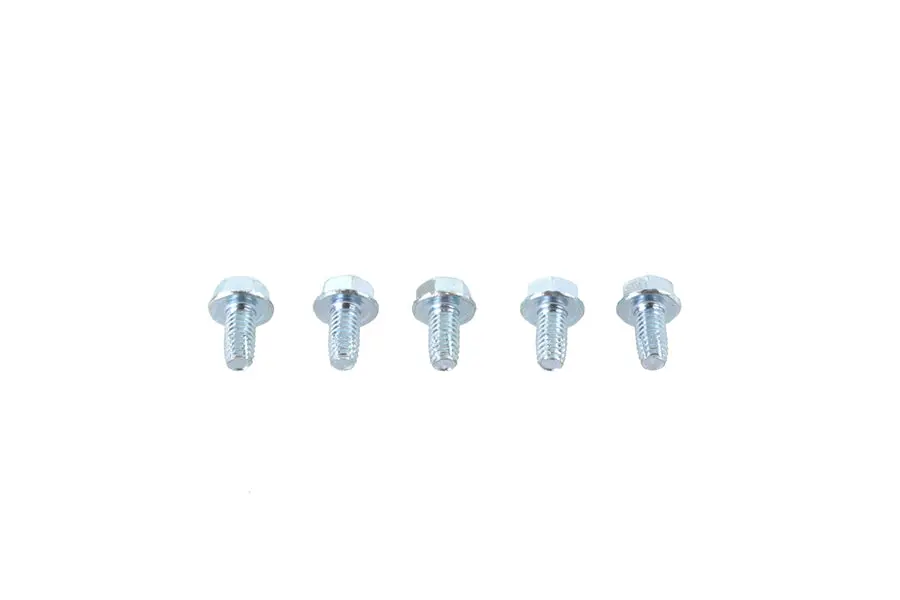 Hex Flange Screws 5/16 Inch-18 X 5/8 Inch Zinc - V-Twin Mfg. 1