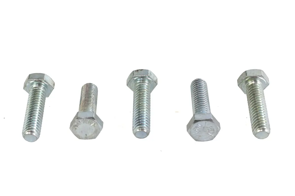Zinc Hex Cap Bolts 5/16 Inch-18 X 1-1/8 Inch - V-Twin Mfg. 1