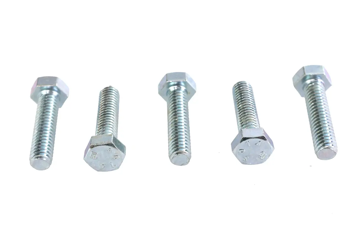 Zinc Hex Cap Bolts 5/16 Inch-18 X 1-1/4 Inch - V-Twin Mfg. 1