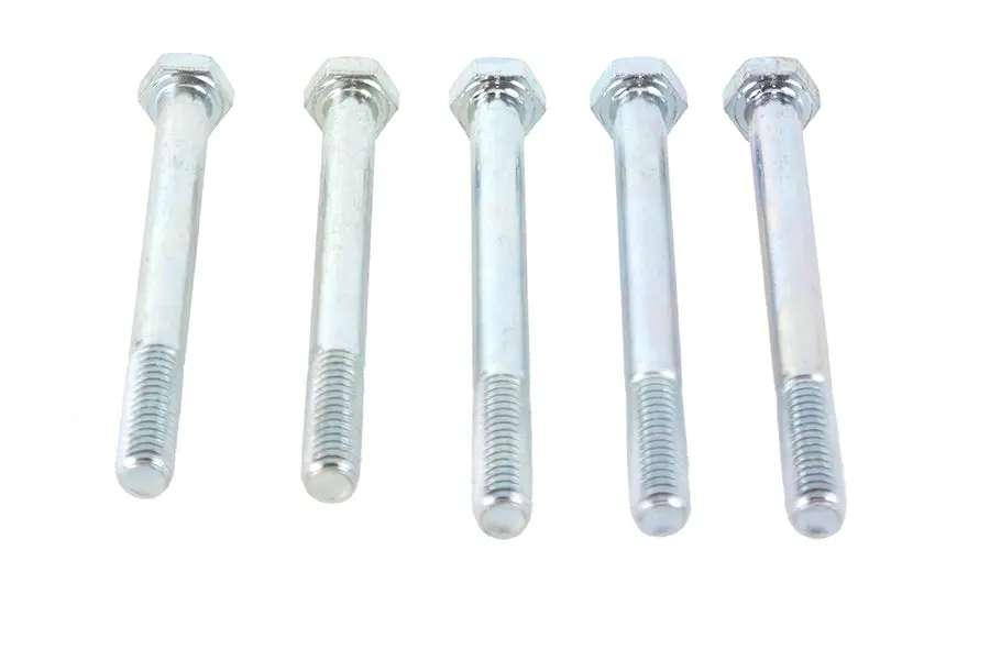 Zinc Hex Cap Bolts 5/16 Inch-18 X 3-1/4 Inch - V-Twin Mfg. 1