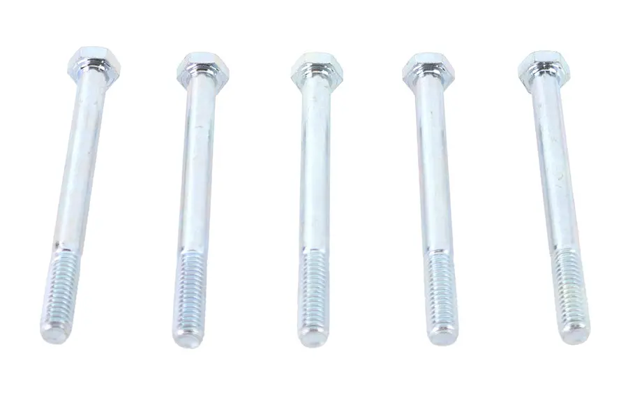 Zinc Hex Cap Bolts 5/16 Inch-18 X 3-1/2 Inch - V-Twin Mfg. 1