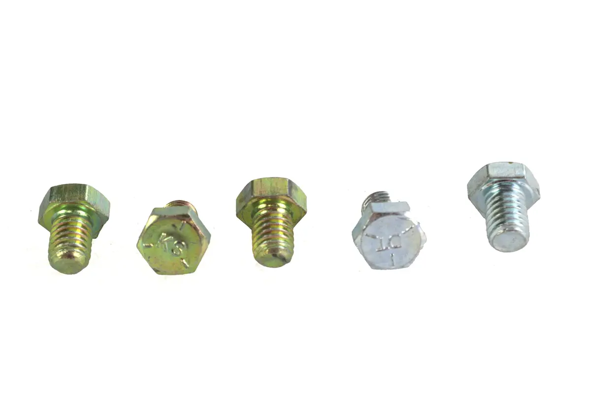 Zinc Hex Cap Bolts 3/8 Inch-16 X 1/2 Inch - V-Twin Mfg. 1