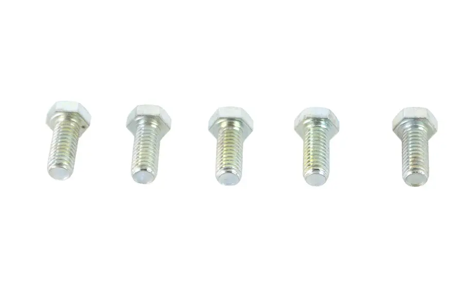 Zinc Hex Cap Bolts 3/8 Inch-16 X 7/8 Inch - V-Twin Mfg. 1