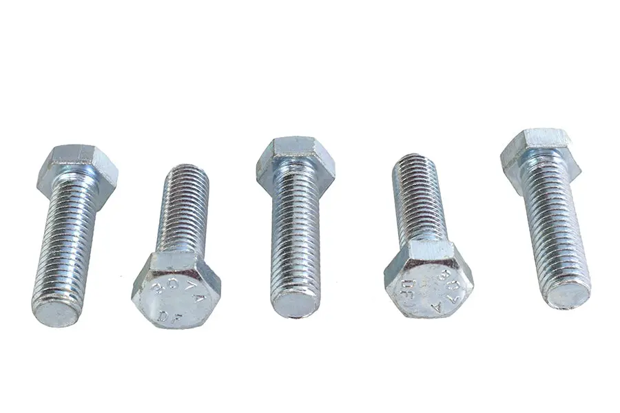 Zinc Hex Cap Bolts 1/2 Inch-13 X 1-3/4 Inch - V-Twin Mfg. 1