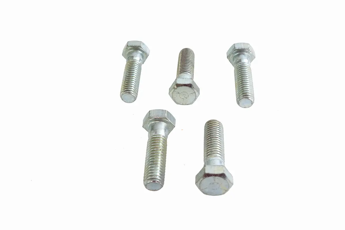 Zinc Hex Cap Bolts 1/2 Inch-13 X 2 Inch - V-Twin Mfg. 1