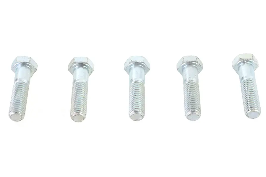 Zinc Hex Cap Bolts 1/2 Inch-13 X 2 Inch - V-Twin Mfg. 1
