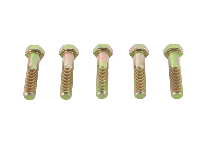 Zinc Hex Cap Bolts 1/2 Inch-13 X 2-1/4 Inch - V-Twin Mfg. 1