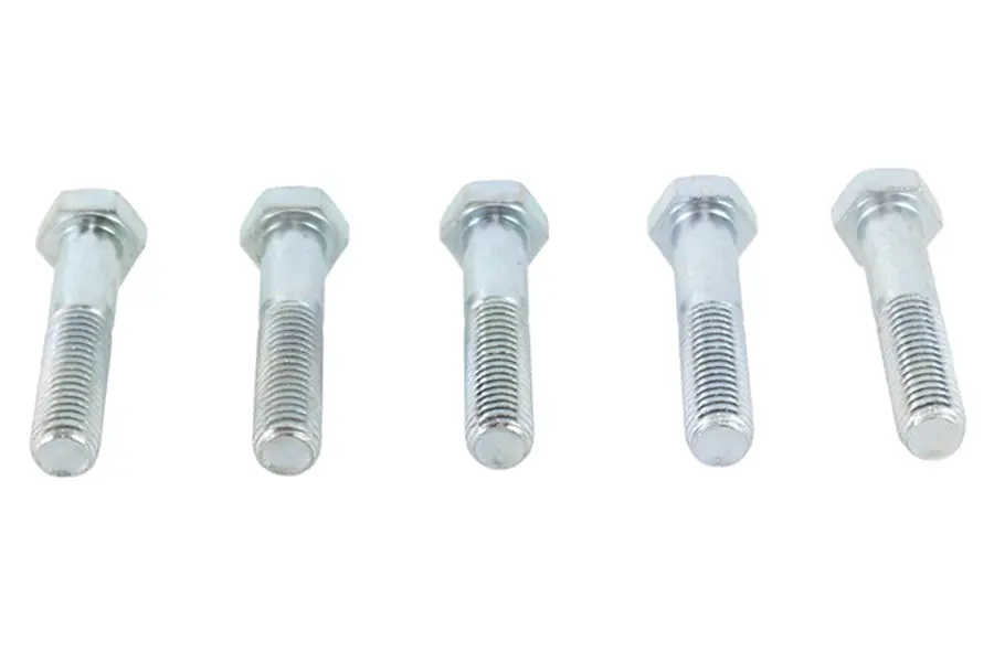 Zinc Hex Cap Bolts 1/2 Inch-13 X 2-1/2 Inch - V-Twin Mfg. 1