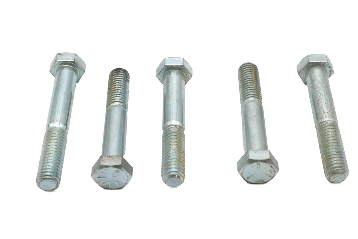 Zinc Hex Cap Bolts 1/2 Inch-13 X 3 Inch - V-Twin Mfg. 1