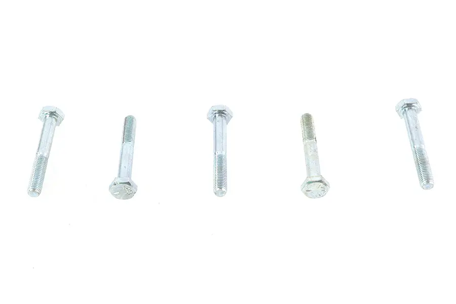 Zinc Hex Cap Bolts 1/4 Inch-28 X 1-3/4 Inch - V-Twin Mfg. 1