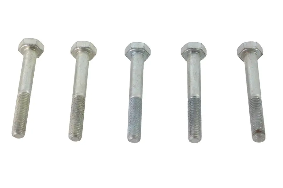 Zinc Hex Cap Bolts 1/4 Inch-28 X 1-7/8 Inch - V-Twin Mfg. 1