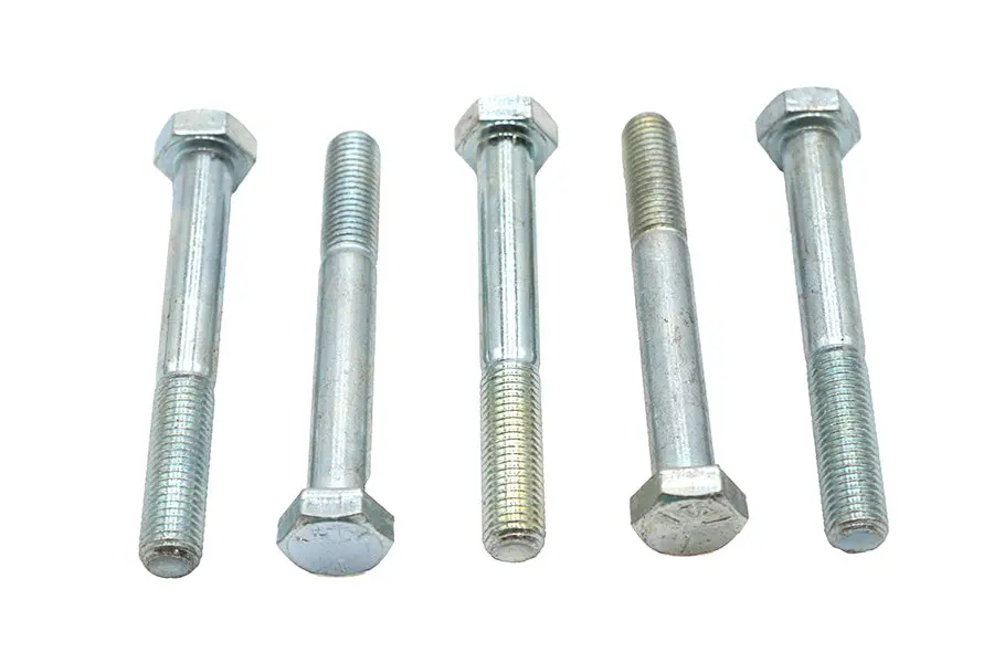 Zinc Hex Cap Bolts 5/16 Inch-24 X 2-1/2 Inch - V-Twin Mfg. 1