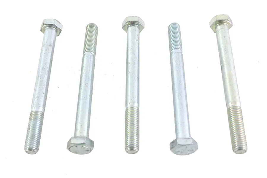 Zinc Hex Cap Bolts 5/16 Inch-24 X 3-1/4 Inch - V-Twin Mfg. 1