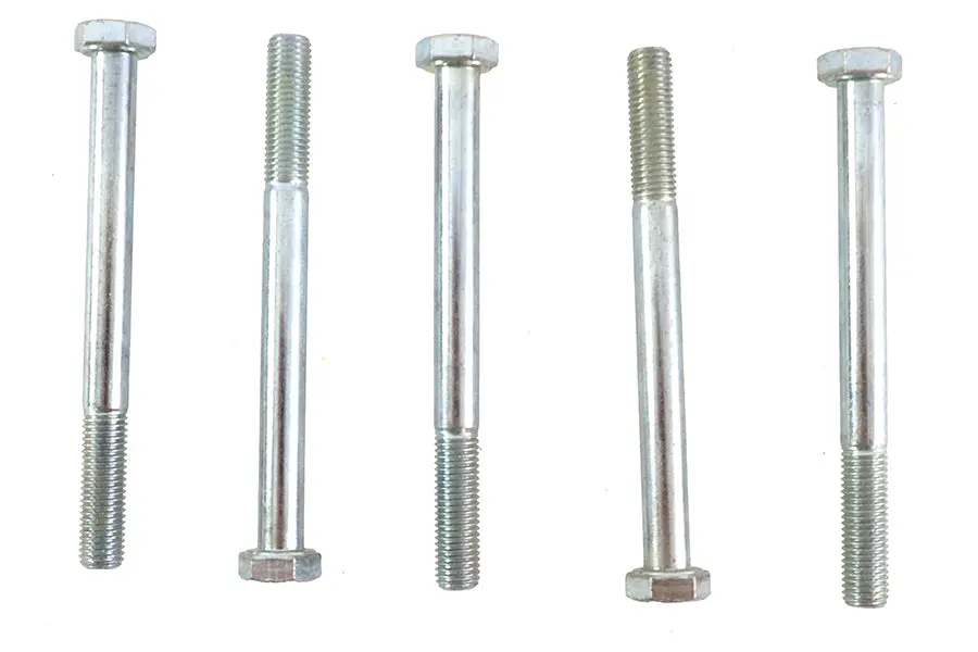 Zinc Hex Cap Bolts 5/16 Inch-24 X 3-1/2 Inch - V-Twin Mfg. 1
