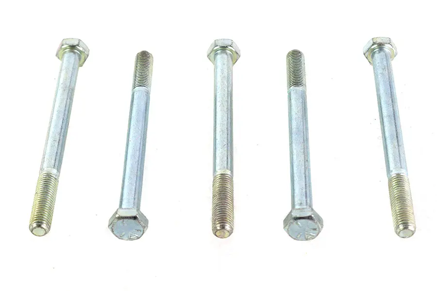 Zinc Hex Cap Bolts 5/16 Inch-24 X 3-3/4 Inch - V-Twin Mfg. 1