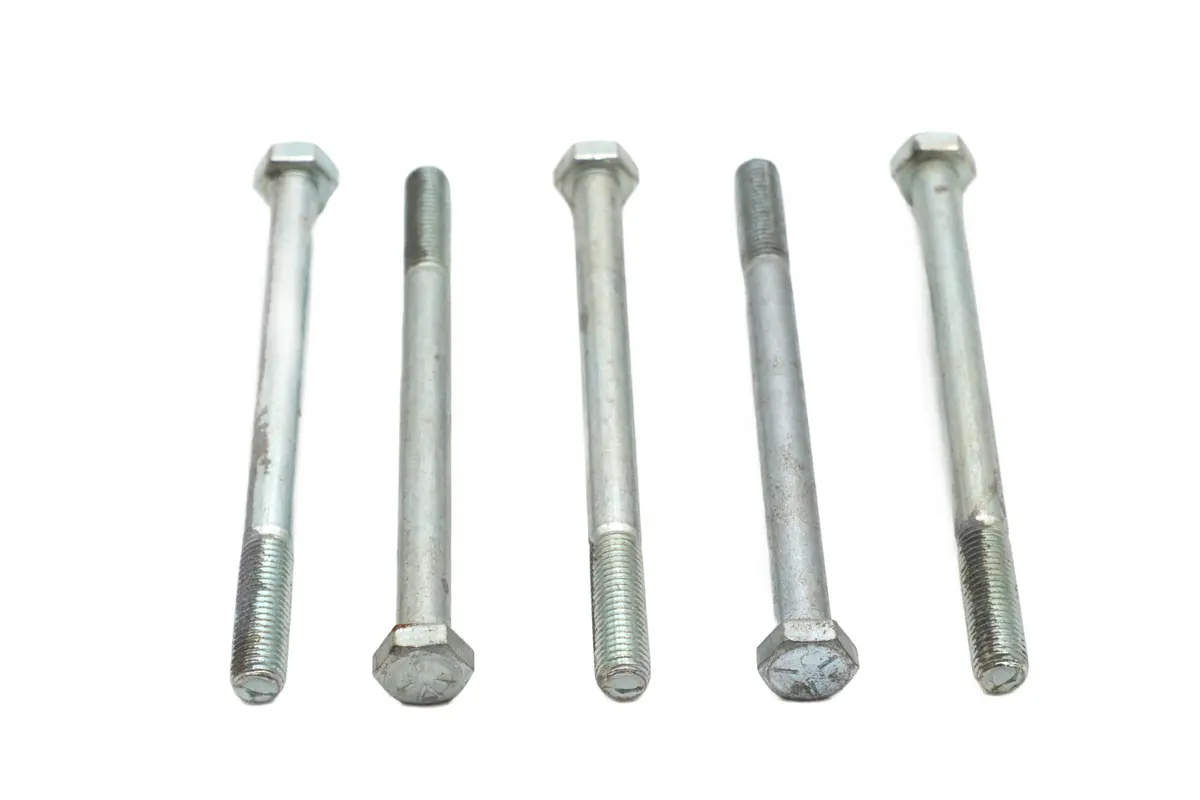 Zinc Hex Cap Bolts 5/16 Inch-24 X 4 Inch - V-Twin Mfg. 1