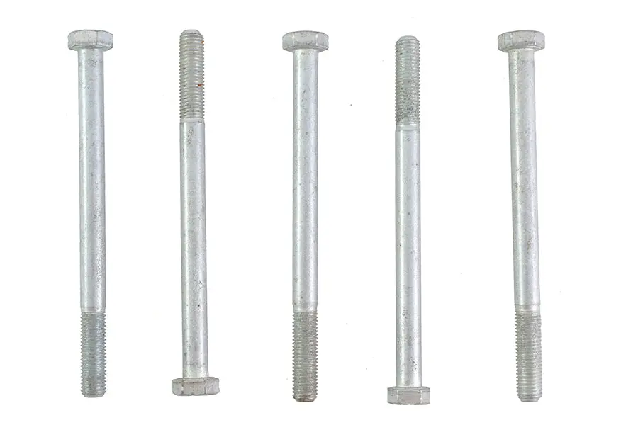 Zinc Hex Cap Bolts 5/16 Inch-24 X 4-1/4 Inch - V-Twin Mfg. 1