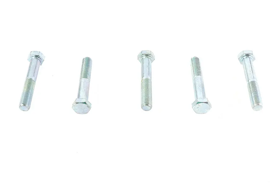 Zinc Hex Cap Bolts 3/8 Inch-24 X 2-1/4 Inch - V-Twin Mfg. 1