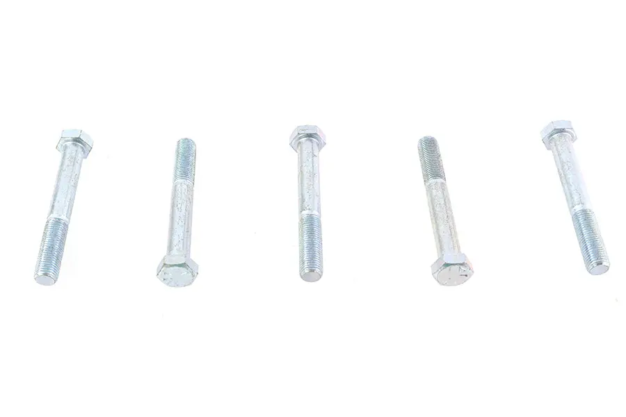 Zinc Hex Cap Bolts 3/8 Inch-24 X 2-3/4 Inch - V-Twin Mfg. 1