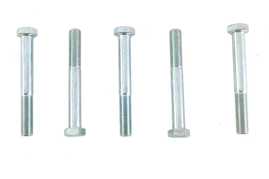 Zinc Hex Cap Bolts 3/8 Inch-24 X 3 Inch - V-Twin Mfg. 1