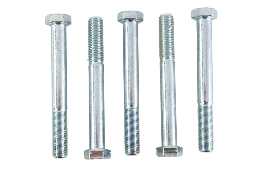 Zinc Hex Cap Bolts 3/8 Inch-24 X 3-1/4 Inch - V-Twin Mfg. 1