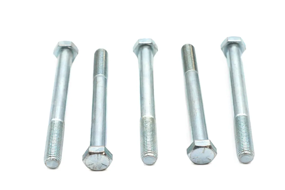 Zinc Hex Cap Bolts 3/8 Inch-24 X 3-1/2 Inch - V-Twin Mfg. 1