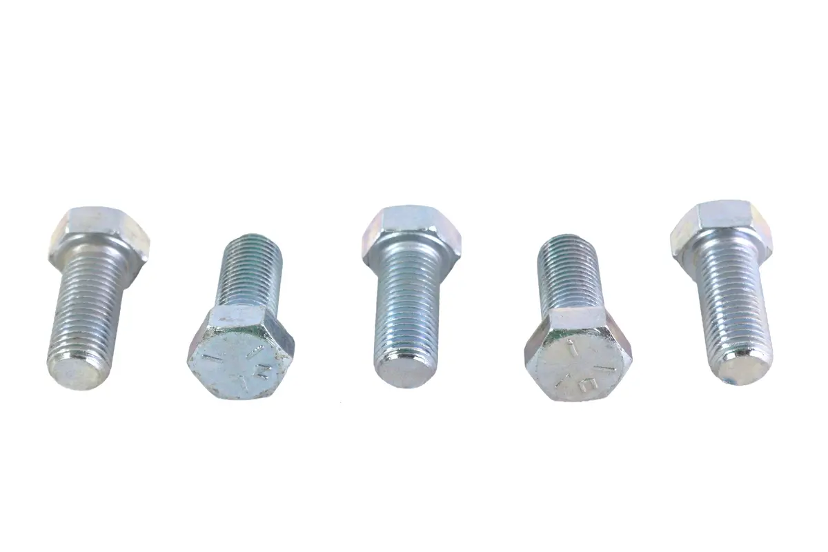 Zinc Hex Cap Bolts 7/16 Inch-20 X 1 Inch - V-Twin Mfg. 1
