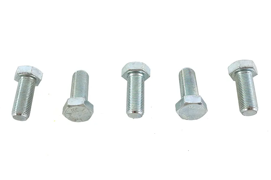 Zinc Hex Cap Bolts 1/2 Inch-20 X 1-1/4 Inch - V-Twin Mfg. 1