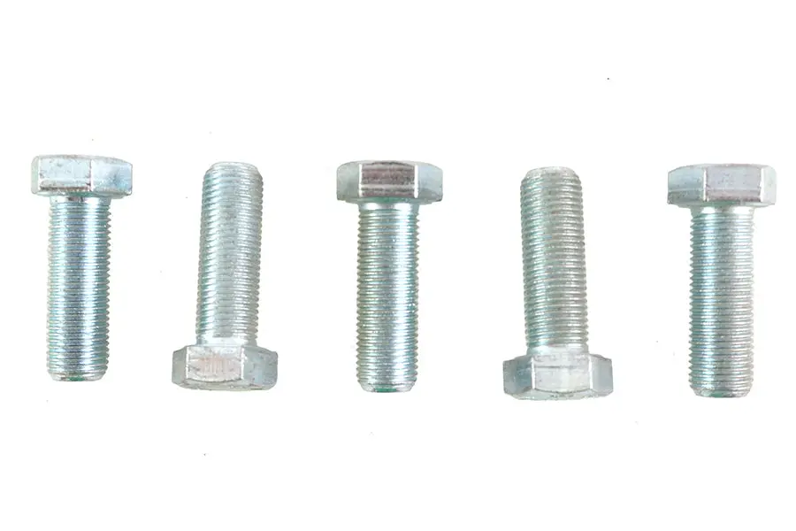Zinc Hex Cap Bolts 1/2 Inch-20 X 1-1/2 Inch - V-Twin Mfg. 1