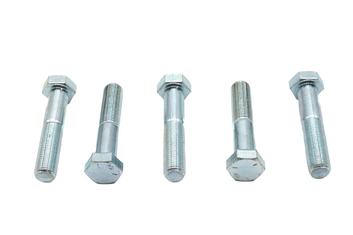 Zinc Hex Cap Bolts 1/2 Inch-20 X 2-1/2 Inch - V-Twin Mfg. 1